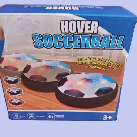 Hover Soccer Ball With LED Lights Indoor Game For Kids & Adults - Picture 2 of 5